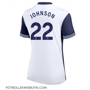 Tottenham Hotspur Brennan Johnson #22 Replika Hemmatröja Damer 2024-25 Kortärmad